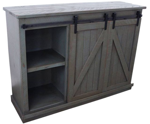 American Heartland Manufacturing Rustic Quaint 57" Tall TV Stand-0