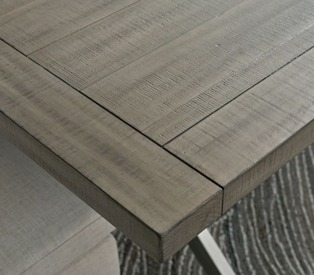 Millennium® by Ashley Krystanza Weathered Gray Dining Table-3