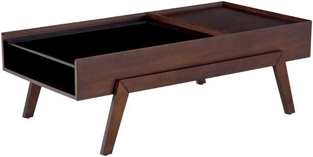Riverside Furniture Walnut Park Dark Walnut Cocktail Table-0