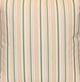 Stylecraft Tamara Day Beige 24" Designer Pillow with Green Stripes-1