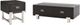 Signature Design by Ashley® Chisago 2-Piece Black Living Room Table Set-0
