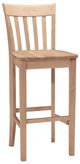 John Thomas Furniture® Customizable Select 30" Slat Back Bar Stool-0