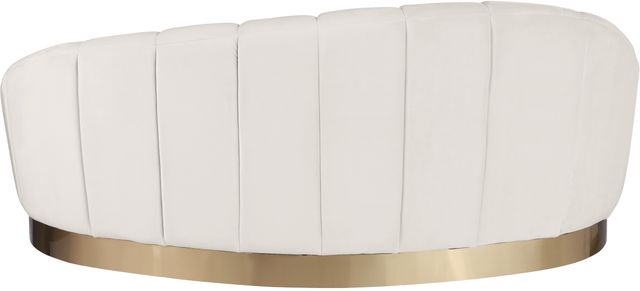 Meridian Furniture Shelly Cream Upholstered Chaise-3