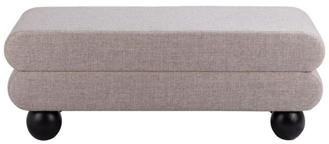 Zuo® Modern Davao Gray Bench-1