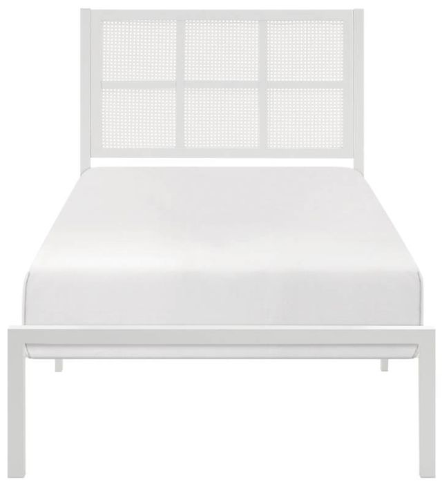 Homelegance® Sanibel White Twin Platform Bed-2