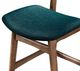 New Classic® Home Furnishings Oscar Teal/Walnut Counter Stool-5