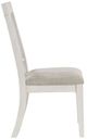 Benchcraft® Shaybrock Antique White/Light Gray Dining Side Chair-2