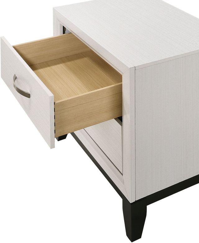 Crown Mark Akerson Chalk Nightstand-3