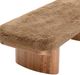 TOV Furniture Ollie Taupe Large Upholstered Bench-5