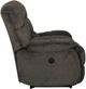 Catnapper® Daly Cobblestone Power Lay Flat Recliner-4