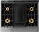 Viking® 7 Series 36" Nantucket Pro Style Liquid Propane Gas Range with Griddle-4