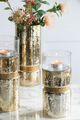 A & B Home Gold Medium Candle Holder -3