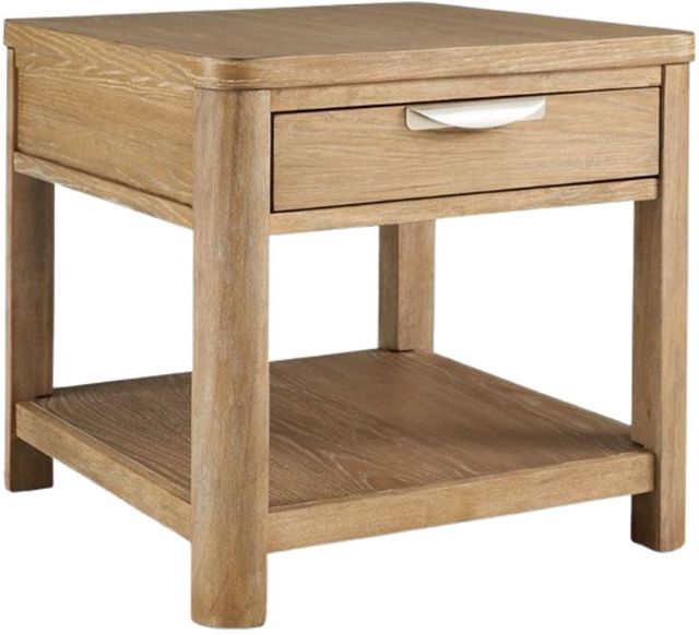 Signature Design by Ashley® Rencott Light Brown End Table-0