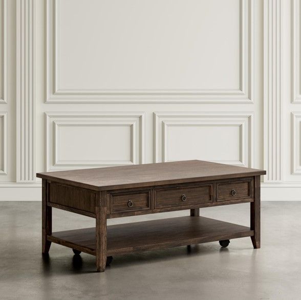 Jofran Inc. Bakersfield Brown Lift Top Cocktail Table-1