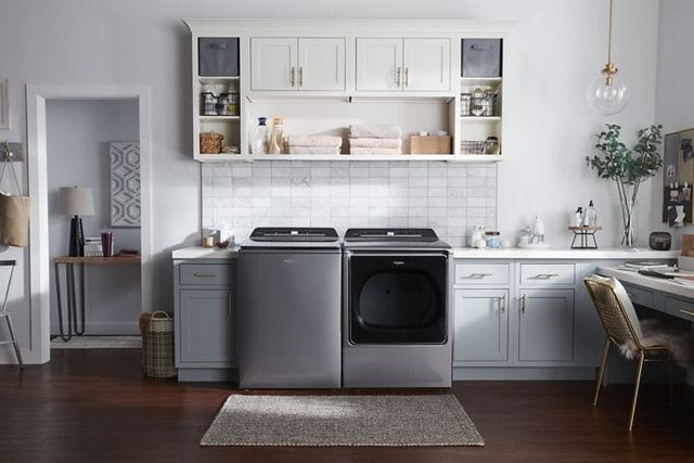 Whirlpool® 8.8 Cu. Ft. Chrome Shadow Front Load Electric Dryer-3