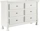 Signature Design by Ashley® Kaslyn 5-Piece White Full Panel Headboard Bed Set-2