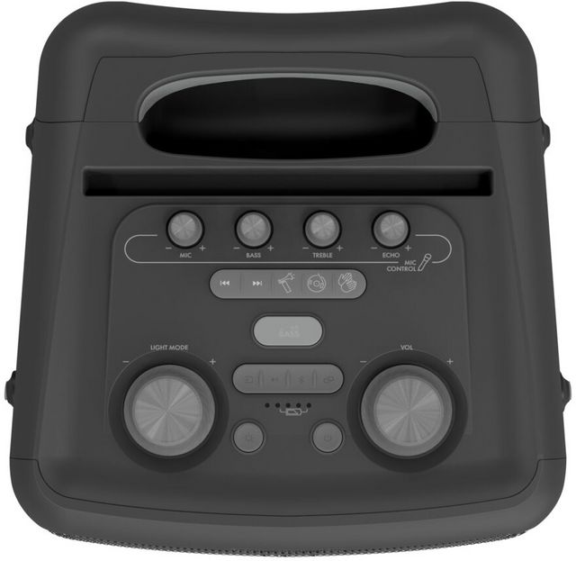 Klipsch® Music City Series 5.25" Black Portable Bluetooth Speaker -11