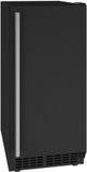 U-Line ADA 15" 25 lb. Black Solid Ice Maker-0