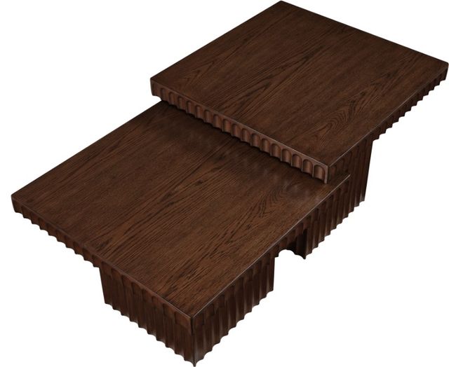 Meridian Furniture Spencer 2-Piece Brown 21" Occasional Table Set-3
