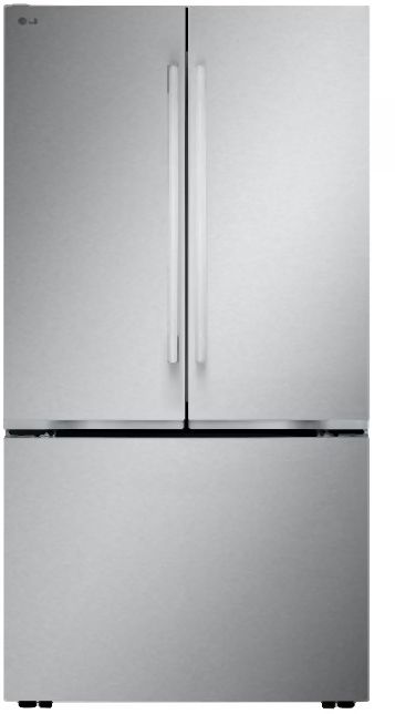 LG 36" 31.7 Cu. Ft. Stainless Steel French Door Refrigerator with Internal Water Dispenser-0