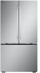 LG 36" 31.7 Cu. Ft. Stainless Steel French Door Refrigerator with Internal Water Dispenser-0