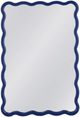 Bassett Mirror Camellia Navy Lacquer Wall Mirror-0