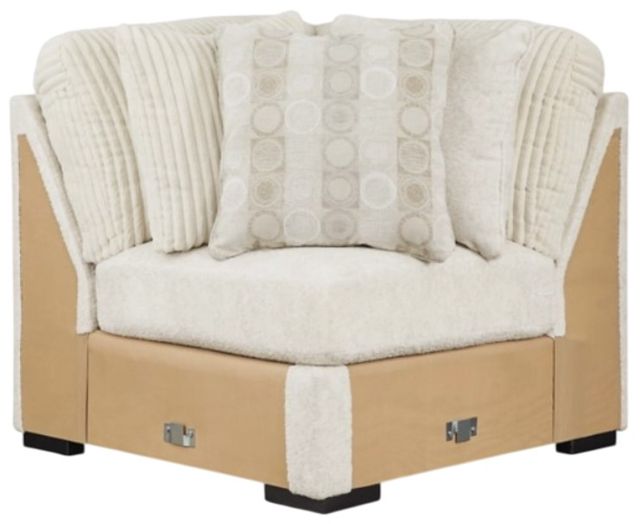 Signature Design by Ashley® Chessington 4-Piece Ivory Left-Arm Facing Sectional and Chaise-4