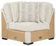 Signature Design by Ashley® Chessington 4-Piece Ivory Left-Arm Facing Sectional and Chaise-4