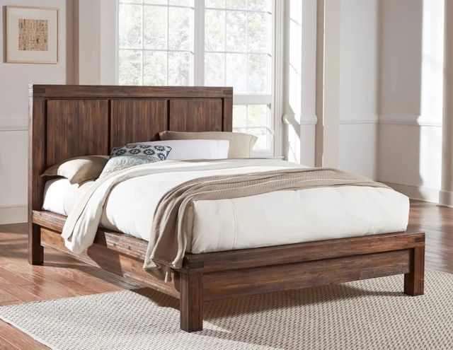 Modus Furniture Meadow Brick Brown Full Platform Bed-1