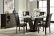Homelegance® Daisy Glass Top 54" Espresso Square Dining Table -1