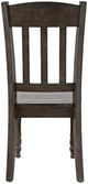 Jofran Inc. Madison County Barnwood Slatback Dining Side Chair-3