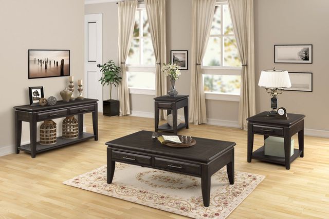 Bernards Bellamy Lane Brown Sofa Table-2