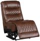 Homelegance® Putnam Brown Power Reclining Armless Chair-2