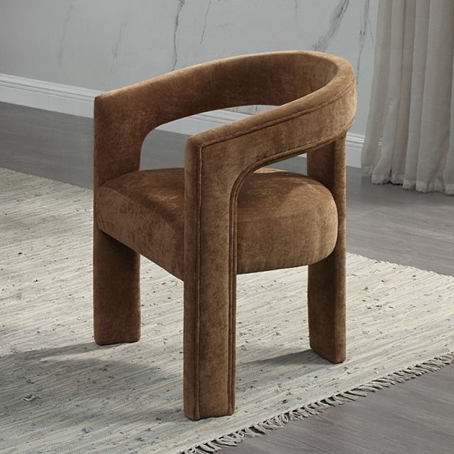 ACME Furniture Leonardo 2-Piece Brown Arm Chair Set-1