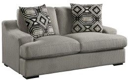 Mazin Furniture Orofino 2 Piece Gray Sofa/Loveseat Set-2