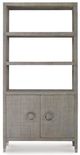 Century® Curate Charleston French Grey Bookcase-1