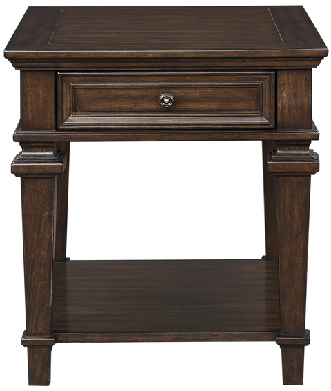 Homelegance® Tobias Espresso End Table-2