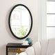 Stylecraft Black Oval Framed Wall Mirror -4