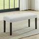 New Classic® Home Furnishings Carissa Espresso/Stone Dining Bench-1