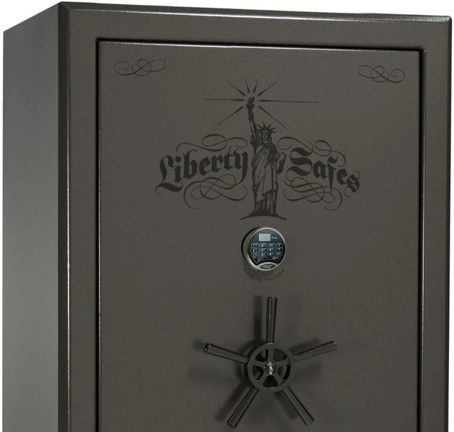 Liberty Safe Presidential Gray Marble 40 Electronic Lock Gun Safe-1