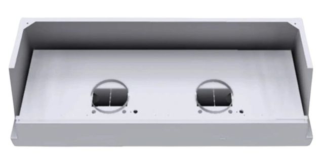 Vent-A-Hood® Designer Series 66" White Wall Mounted Range Hood-2
