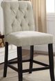 Furniture of America® Sania 5-Piece Antique Black/Beige Counter Table Set-3
