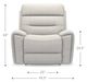 La-Z-Boy® Soren Antique Power Rocking Recliner with Headrest and Lumbar-4