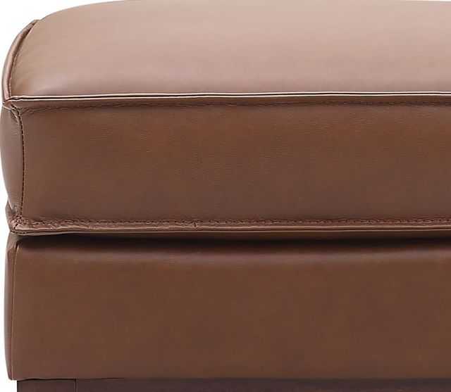 Leather Italia™ Georgetowne Weston Highland Saddle Ottoman-1