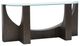 Magnussen Home® Beckham Glass Top Sofa Table with Rustic Tavern Base-0
