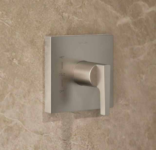 KOHLER® Honesty® Rite-Temp® Vibrant Brushed Nickel 2.5 GPM Shower Trim Kit-3
