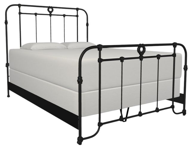 Wesley Allen Customizable Wellington King Iron Bed-2