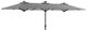 Furniture of America® Musa Gray Rectangular Market Umbrella-2