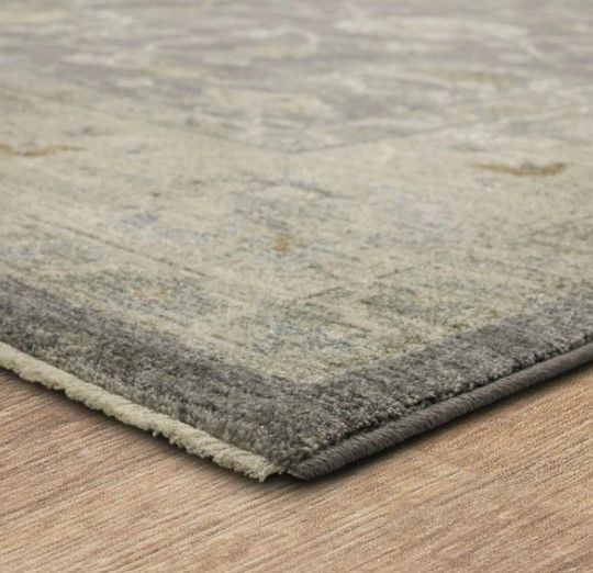 Karastan® Adalia Kahta Dark Gray 3' x 7' Runner Rug-4