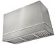 AGA Loge 48" Stainless Steel Wall Mounted Range Hood with Polished Brass Trim-0